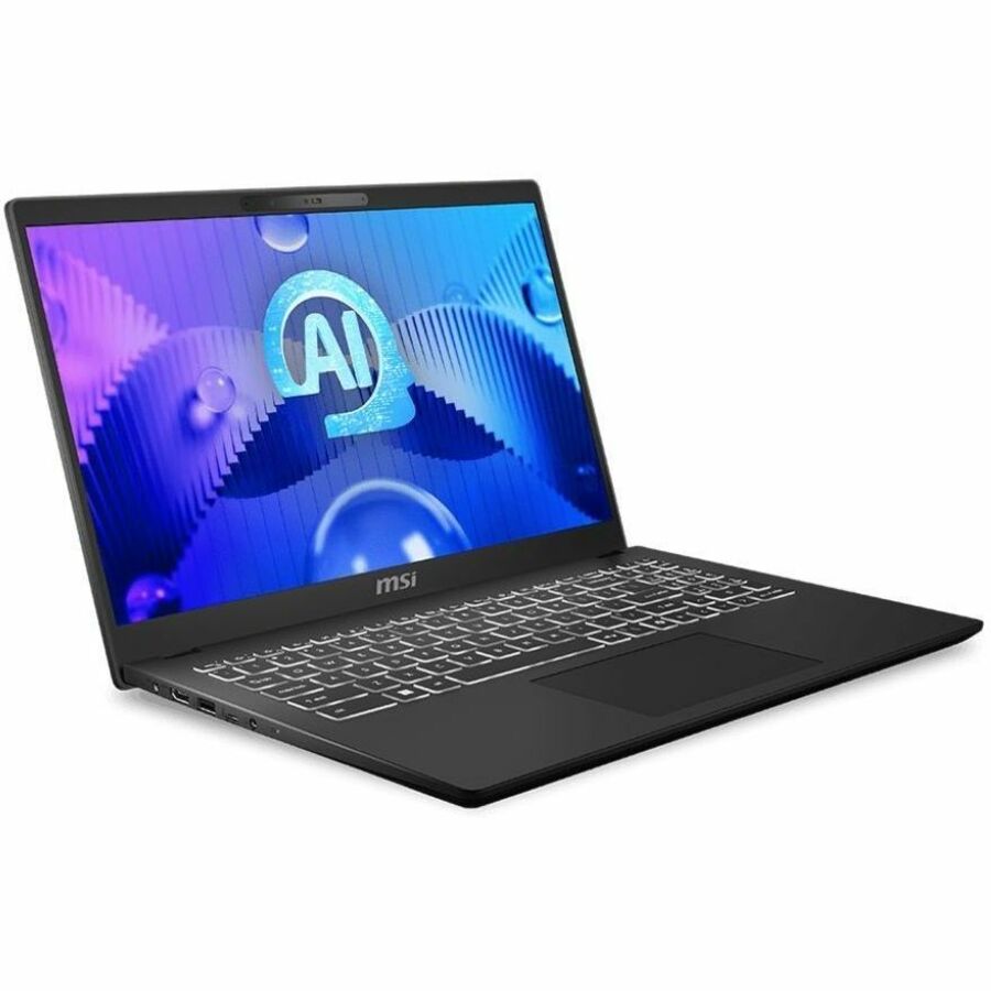 MSI Modern 15 H AI C1M Modern 15 H AI C1MG-028US 15.6" Notebook - Full HD - Intel Core Ultra 9 185H - 32 GB - 1 TB SSD - Black