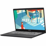 MSI Modern 15 B12 Laptop, Black, 15.6" 60Hz, Intel i5, Iris XE